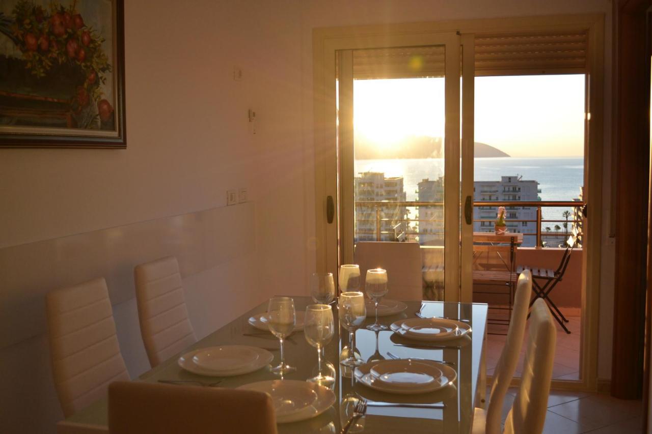 Seaview Penthouse 2 Bedrooms Apartment & Box Garage Vlorë Exterior foto